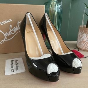 Christian Louboutin Very Prive Patent Black 40.5